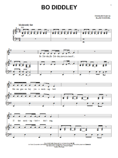 Bo Diddley von Bob Seger (Download) 