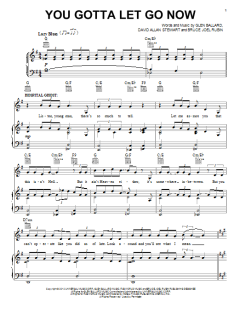 You Gotta Let Go Now von Glen Ballard (Download) 