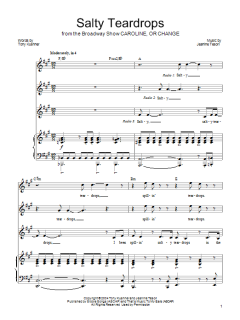Salty Teardrops von Jeanine Tesori (Download) 