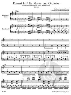 Konzert Nr. 11 F-Dur KV 413 von Wolfgang Amadeus Mozart (Download) 