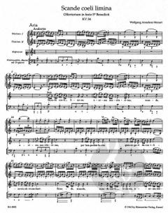 Scande coeli limina KV 34 (W.A. Mozart) 