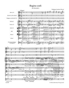 Regina coeli KV 276 (321b) von Wolfgang Amadeus Mozart (Download) 