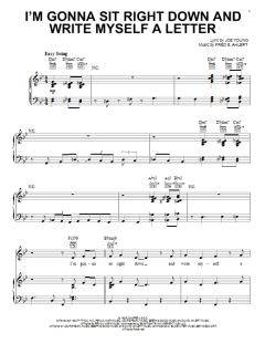 I'm Gonna Sit Right Down And Write Myself A Letter von Willie Nelson (Download) 