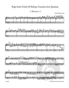 Musikalisches Opfer c-Moll BWV 1079 Heft 1 von Johann Sebastian Bach (Download) 