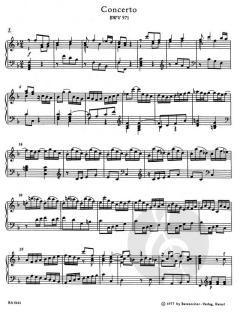 Klavierübung Teil 2 von Johann Sebastian Bach (Download) 