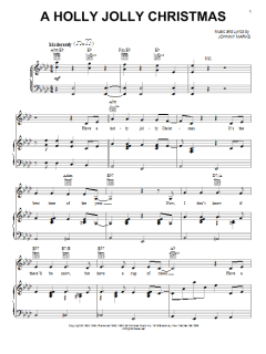 A Holly Jolly Christmas von Johnny Marks (Download) 