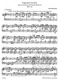 Einzeln überlieferte Klavierwerke 3 von Johann Sebastian Bach (Download) 