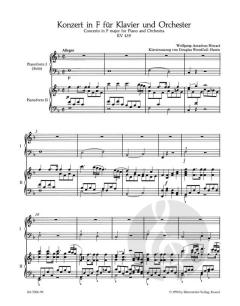 Konzert Nr. 19 F-Dur KV 459 von Wolfgang Amadeus Mozart (Download) 