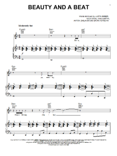 Beauty And A Beat von Justin Bieber (Download) 