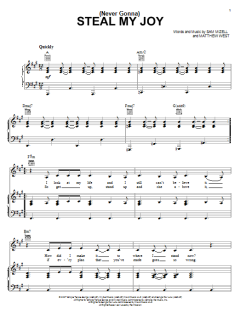 (Never Gonna) Steal My Joy von Mandisa (Download) 