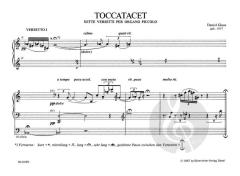 Toccatacet (1986) von Daniel Glaus (Download) 