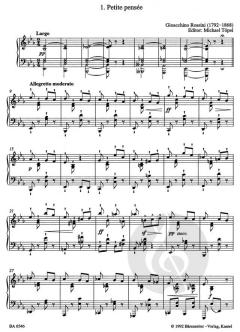 5 Stücke aus Peches de vieillesse von Gioacchino Rossini (Download) 