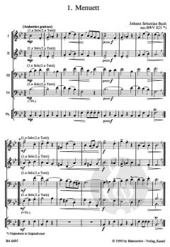 Suiten, Märsche und Lieder von Johann Sebastian Bach (Download) 
