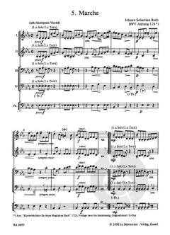 Suiten, Märsche und Lieder von Johann Sebastian Bach (Download) 
