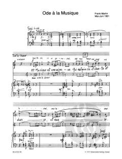 Ode a... la Musique (Frank Martin) 