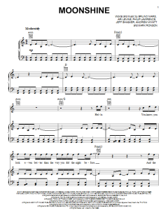 Moonshine von Bruno Mars (Download) 