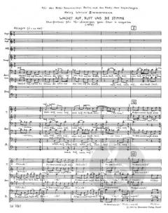 Wachet auf, ruft uns die Stimme von Heinz Werner Zimmermann (Download) 