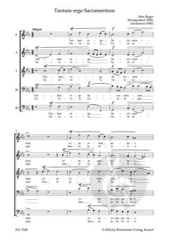 Geistliche Chormusik a cappella von Max Reger (Download) 