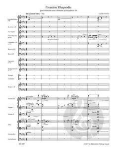 Première Rhapsodie von Claude Debussy (Download) 