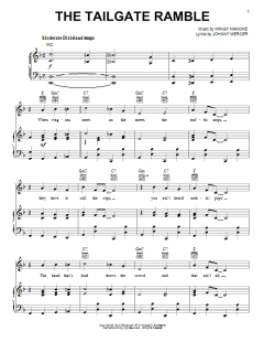The Tailgate Ramble von Johnny Mercer (Download) 