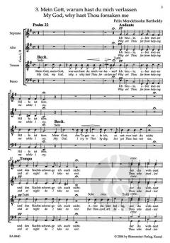 Mein Gott, warum hast du mich verlassen (Felix Mendelssohn Bartholdy) 