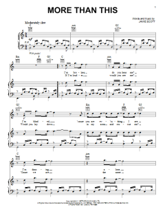 More Than This von One Direction (Download) 