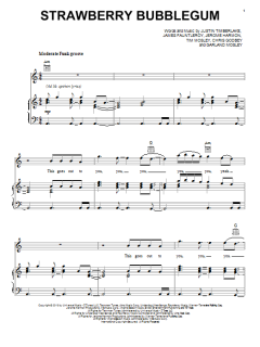 Strawberry Bubblegum von Justin Timberlake (Download) 