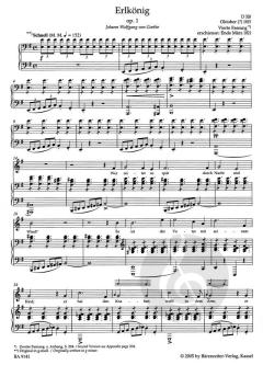 Lieder Band 1 von Franz Schubert 
