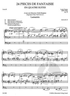 Sämtliche Orgelwerke Band 7.2 von Louis Vierne im Alle Noten Shop kaufen