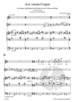 Ave verum Corpus (Thomas Daniel Schlee) 