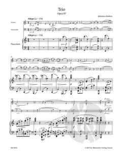Trio op. 87 von Johannes Brahms (Download) 