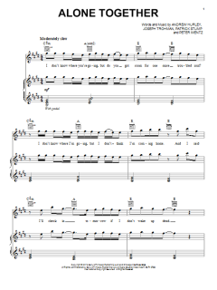 Alone Together von Fall Out Boy (Download) 