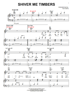 Shiver Me Timbers von Tom Waits (Download) 