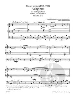 Adagietto aus der 5. Symphonie von Gustav Mahler 