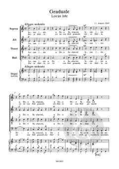 Geistliche Gesänge für gemischten Chor von Anton Bruckner (Download) 