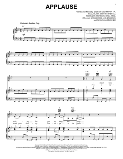 Applause von Lady Gaga (Download) 