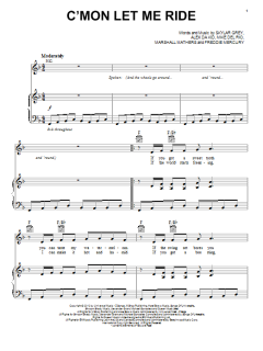 C'mon Let Me Ride von Skylar Grey (Download) 