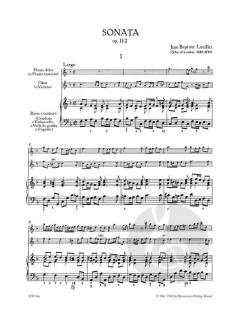 Triosonate op. 2/2 von Jean Baptiste Loeillet de Gant (Download) 