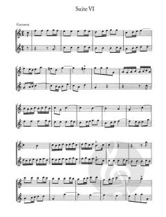 6 kleine Suiten op. 27 von Joseph Bodin de Boismortier (Download) 