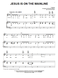 Jesus Is On The Mainline von Traditional (Download) 