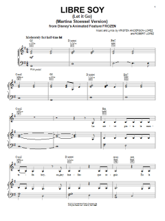 Libre Soy (Martina Stoessel Version) von Kristen Anderson-Lopez (Download) 