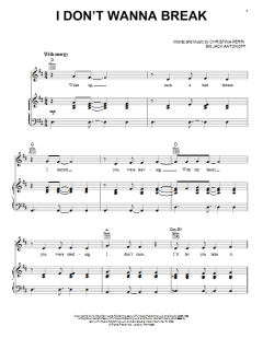 I Don't Wanna Break von Christina Perri (Download) 
