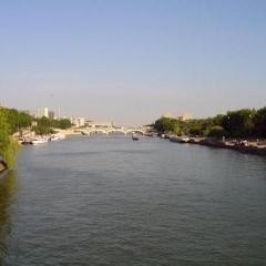 The River Seine (La Seine) von Allan Roberts (Download) 