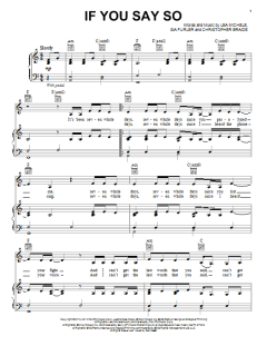 If You Say So von Lea Michele (Download) 