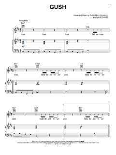 Gush von Pharrell Williams (Download) 