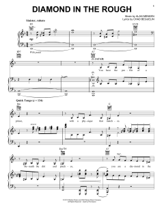 Diamond In The Rough von Alan Menken (Download) 