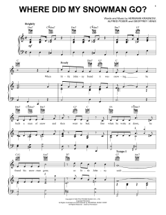 Where Did My Snowman Go? von Gene Autry (Download) 