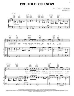 I've Told You Now von Sam Smith (Download) 