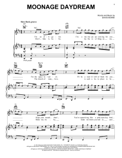 Moonage Daydream von David Bowie (Download) 