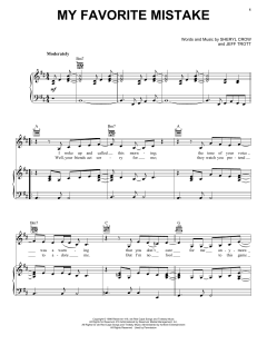 My Favorite Mistake von Sheryl Crow (Download) 